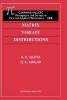 Matrix Variate Distributions (Hardcover) - AK Gupta Photo