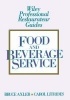 Food and Beverage Service (Hardcover) - Bruce H Axler Photo