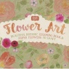 Flower Art - Beautiful Botanic Coloring Book & Paper Flowers to Craft. (Hardcover) - Parragon Books Ltd Photo