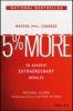 5% More - Making Small Changes to Achieve Extraordinary Results (Hardcover) - Michael Alden Photo