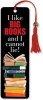 I Like Big Books Beaded Bookmark - Peter Pauper Press Inc Photo