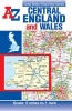 Central England & Wales Road Map (Sheet map, folded, 28th Revised edition) - Geographers A Z Map Company Photo