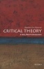 Critical Theory: A Very Short Introduction (Paperback, New) - Stephen Eric Bronner Photo