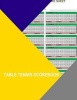 Table Tennis Scorebook (Paperback) - Thor Wisteria Photo