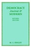 Democracy Ancient and Modern (Paperback, 2nd edition) - M I Finley Photo