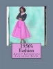 1950's Fashion - Adult Grayscale Coloring Book (Paperback) - Deanna L Harrison Photo