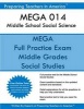 Mega 014 Middle School Social Science - Mega 014 Social Science (Paperback) - Preparing Teachers in America Photo