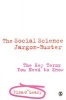 Social Science Jargon Buster - The Key Terms You Need to Know (Paperback) - Zina OLeary Photo