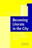 Becoming Literate in the City - The Baltimore Early Childhood Project (Paperback, New) - Robert Serpell Photo