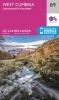 West Cumbria, Cockermouth & Wast Water (Sheet map, folded, February 2016 ed) - Ordnance Survey Photo