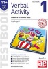 11+ Verbal Activity Year 3/4 Testbook 1 - Standard 20 Minute Tests (Paperback) - Stephen C Curran Photo