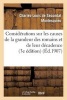 Considerations Sur Les Causes de La Grandeur Des Romains Et de Leur Decadence (3e Edition) (French, Paperback) - Charles de Secondat Montesquieu Photo