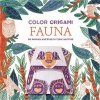 Color Origami: Fauna (Adult Coloring Book) - 60 Animals and Birds to Color and Fold (Record book) - Marc Kirschenbaum Photo