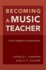 Becoming a Music Teacher - From Student to Practitioner (Paperback) - Donald L Hamann Photo