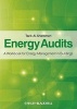 Energy Audits - A Workbook for Energy Management in Buildings (Paperback) - Tarik Al Shemmeri Photo