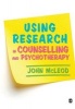 Using Research in Counselling and Psychotherapy (Paperback) - John McLeod Photo