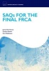 SAQs for the Final FRCA (Paperback, New) - James R Shorthouse Photo