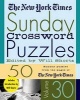  Sunday Crossword Puzzles Volume 30 - 50 Sunday Puzzles from the Pages of  (Spiral bound, First) - The New York Times Photo