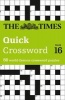 The Times Quick Crossword Book 16 - 80 General Knowledge Puzzles from the Times 2 (Paperback) - The Times Mind Games Photo