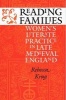 Reading Families - Women's Literate Practice in Late Medieval England (Paperback, 2 Ed) - Rebecca Krug Photo