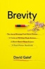 Brevity - A Flash Fiction Handbook (Hardcover) - David Galef Photo