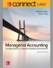 Connect 1-Semester Access Card for Managerial Accounting: Creating Value in a Dynamic Business Environment (Hardcover, 11th) - Ronald Hilton Photo