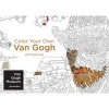 Color Your Own Van Gogh 20 Postcards (Hardcover) -  Photo