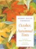 October, or Autumnal Tints (Hardcover) - Henry D Thoreau Photo