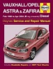 Vauxhall Opel Astra & Zafira Service and Repair Manual (Paperback) -  Photo