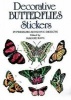 Decorative Butterflies Stickers - 29 Pressure-Sensitive Designs (Paperback) - Maggie Kate Photo