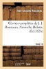 Oeuvres Completes de J. J. Rousseau. T. 10 Nouvelle Heloise T3 (French, Paperback) - Jean Jacques Rousseau Photo