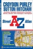 Croydon Street Atlas - Including Banstead, Beckenham, Coulsdon, Merton, Morden, New Addington, Warlingham (Paperback, 7th Revised edition) - Geographers A Z Map Company Photo