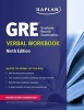 GRE Verbal Workbook (Paperback, 9th) - Kaplan Photo