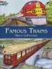 Famous Trains - Coloring Book (Staple bound) - Bruce Lafontaine Photo