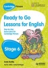 Cambridge Primary Ready to Go Lessons for English Stage 6 (Paperback) - Kay Hiatt Photo