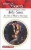 An Heir to Make a Marriage (Large print, Paperback, large type edition) - Abby Green Photo