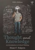 Thought and Knowledge - An Introduction to Critical Thinking (Paperback, 5th Revised edition) - Diane F Halpern Photo