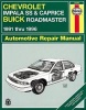 Chevrolet Impala SS and Caprice, Buick Roadmaster (1991-96) Automotive Repair Manual (Paperback) - Jeff Kibler Photo