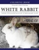 White Rabbits - Gray Scale Photo Adult Coloring Book, Mind Relaxation Stress Relief Coloring Book Vol1: Series of Coloring Book for Adults and Grown Up, 8.5" X 11" (21.59 X 27.94 CM) (Paperback) - Banana Leaves Photo