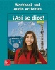 Asi Se Dice! Level 1, Workbook and Audio Activities (Paperback) - Conrad Schmitt Photo