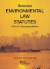 Selected Environmental Law Statutes 2016-2017 (Paperback, Educational Ed) - Robin Craig Photo