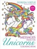 Messages from the Unicorns Coloring Book (Paperback) - Doreen Virtue Photo