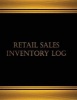 Retail Sales Inventory Log (Log Book, Journal - 125 Pgs, 8.5 X 11 Inches) - Retail Sales Inventory Logbook (Black Cover, X-Large) (Paperback) - Centurion Logbooks Photo