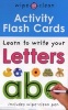 Wipe Clean Activity Flash Cards ABC (Cards) - Roger Priddy Photo