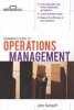 Manager's Guide to Operations Management (Paperback, New) - John W Kamauff Photo