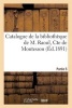 Catalogue de La Bibliotheque de M. Raoul, Cte de Montesson (French, Paperback) - Sans Auteur Photo