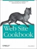 Web Site Cookbook (Paperback) - Doug Addison Photo