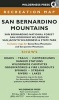 Map San Bernardino Mountains - San Bernardino National Forest/San Gorgonio Wilderness/San Jacinto Wilderness and State Park (Sheet map, folded) - Wilderness Press Photo