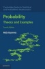 Probability - Theory and Examples (Hardcover, 4th Revised edition) - Rick Durrett Photo