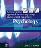 An Interactive Approach to Writing Essays and Research Reports in Psychology (Paperback, 3rd Revised edition) - Lorelle Jane Burton Photo